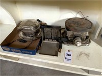 Vintage Toasters and Waffle Iron