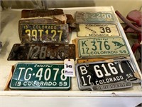 Older License Plates