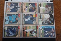 Baseball Binder - at least 80 Cards