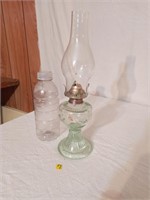 Small Antique Oil Lamp