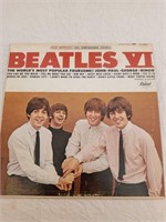 "The Beatles VI" Capital 1965 Color Band label