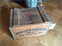 Budweiser / Anheuser Busch Wood Box