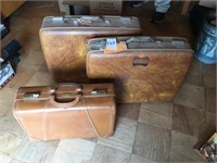 (3) Vintage Luggage (Gladiator & Amer Tourister)