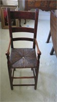 Antique Woven Bottom Child's Chair