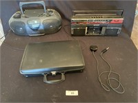Magnavox Cassette Radio Player & More