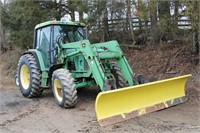 John Deere L6400 Cab Tractor w/ 640 Loader/Bucket