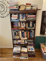 Bookcase and Book Collection
