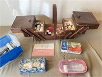 Sewing Basket & Accessories
