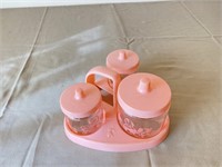 Around the Clock Baby Nursery Jars w/ Stand