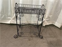 Metal Wire Plant Stand