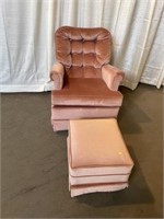 Upholstered Swivel Chair