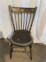 Primitive Paint Decorated Chair