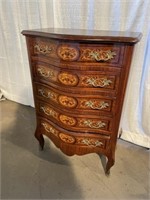 French Inlaid Lingerie Chest