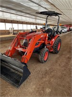 2020 Kioti  4X4 CK4010 SE Tractor w/ KL4030 Loader