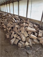 40 Ft Of Fire Wood Blocks