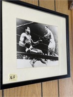 Muhammad Ali and Joe Frazier Framed Picture