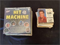 Assortment of Elvis Presley Records and Others