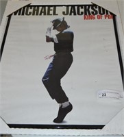 Michael Jackson King of Pop Framed Poster