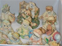 12pcs Calico Kittens Figurins Collection