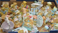30+ Piece Cherrished Teddies Figurines