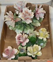 Capodimonte Centerpiece and Candle Holders