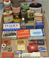 Collection Vintage Cleaner, Soap, & Other Items