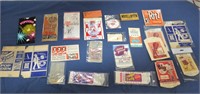 Lot Vintage Advertisment Packaging Items