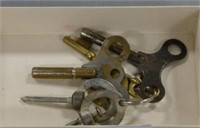 Various Clock & Skeleton keys