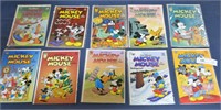 10pcs Disney Mickey Mouse Comic Books