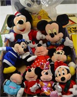 Lot Disney Mickey Mouse Plush Dolls