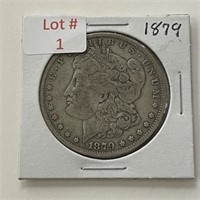 1879 Morgan Silver Dollar