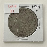 1889-O Morgan Silver Dollar