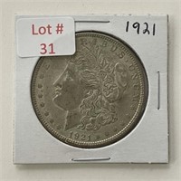 1921 Morgan Silver Dollar