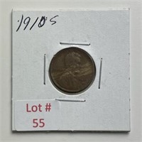 1910-S Lincoln Head Cent