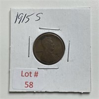 1915-S Lincoln Head Cent