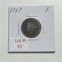 1887 Liberty Head Nickel