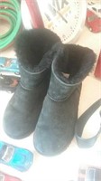 Pair of black Ugg boots size 7