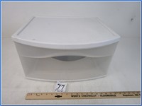 PLASTIC STORAGE UNIT - 20L 18W 12H