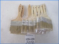 NEW 4" INCH PAINT BRUSHES - 9 COUNT