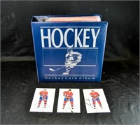3 HABS AUTOGRAPHS +1990 SCORE NHL HOCKEY CARDS SET
