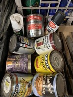 Misc Paint and Stain Cans