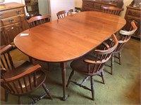 Dining Table W (6) Chairs (2 Host Chairs)