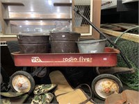 Radio File Metal Wagon (pails not included)
