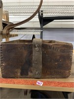 Nail Co Wood Box with handle