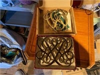 2 Virginia Metal Crafters Trivets New in Box