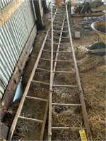 Wood Extension Ladder