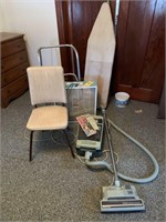 Fan, Vacuum, ironing Board, Walker, Chair