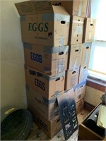 Large Lot of Egg Cartons