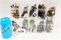 15 GI Joe Figures 3 3/4" Mixed Lot 2000s Weapons