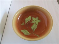 Watt Star flower Pottery Bowl